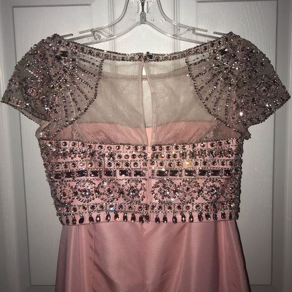 Sherri Hill two piece pink prom dress💓 - Picture 5 of 7